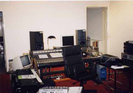 his studio